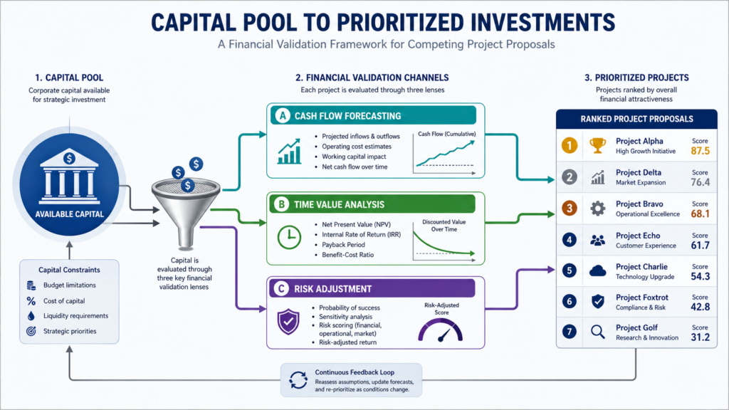 The Core Mechanics of Capital Budgeting in Business Case Validation