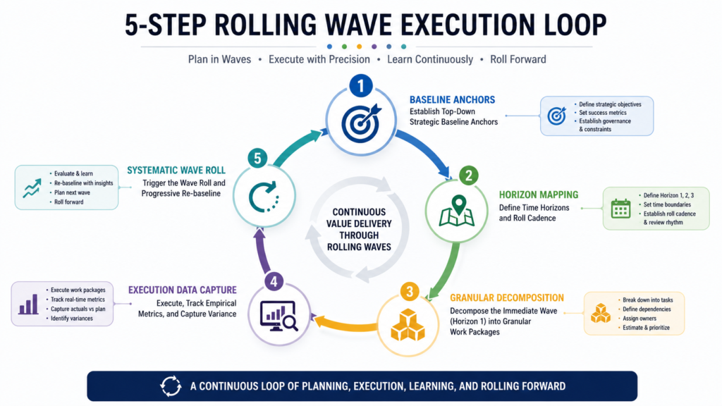 5- Step Rolling Wave Execution Loop