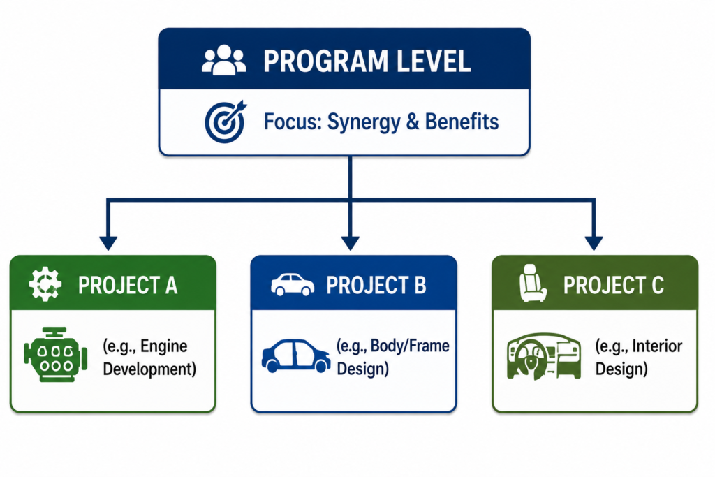 Defining the Core Concepts: Project vs. Program Management