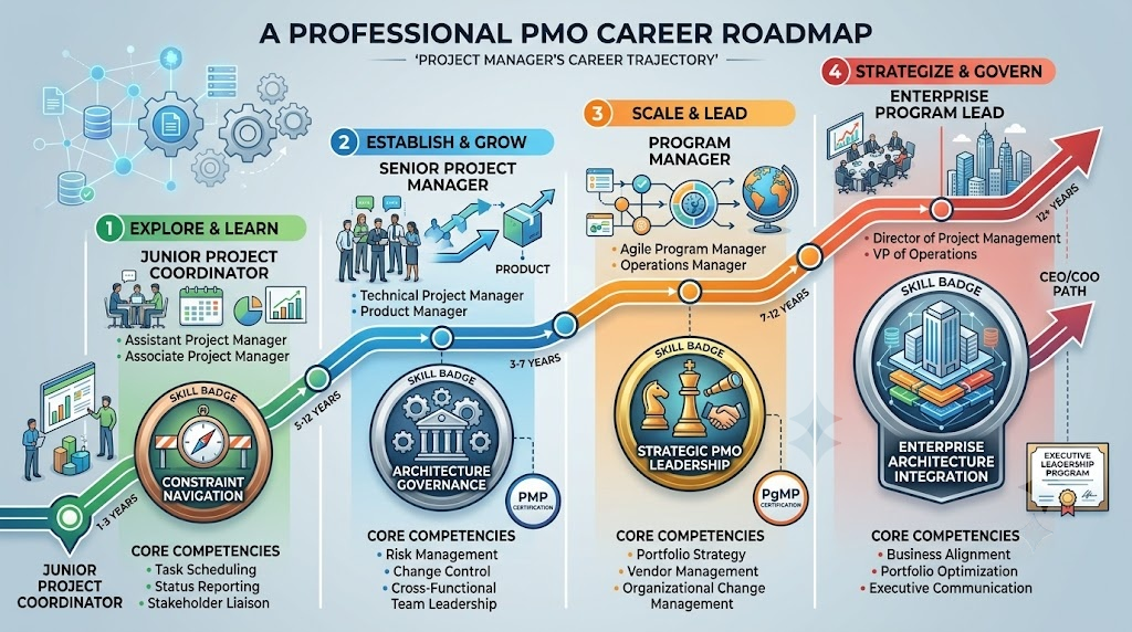 A professional PMO career roadmap