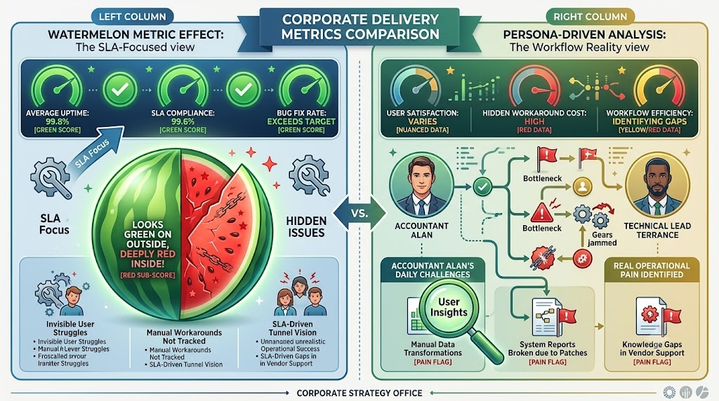 Carporates Mettric and Persona Driven analysis