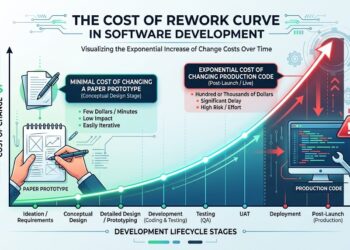 Cost of Rework Curve in Software Development