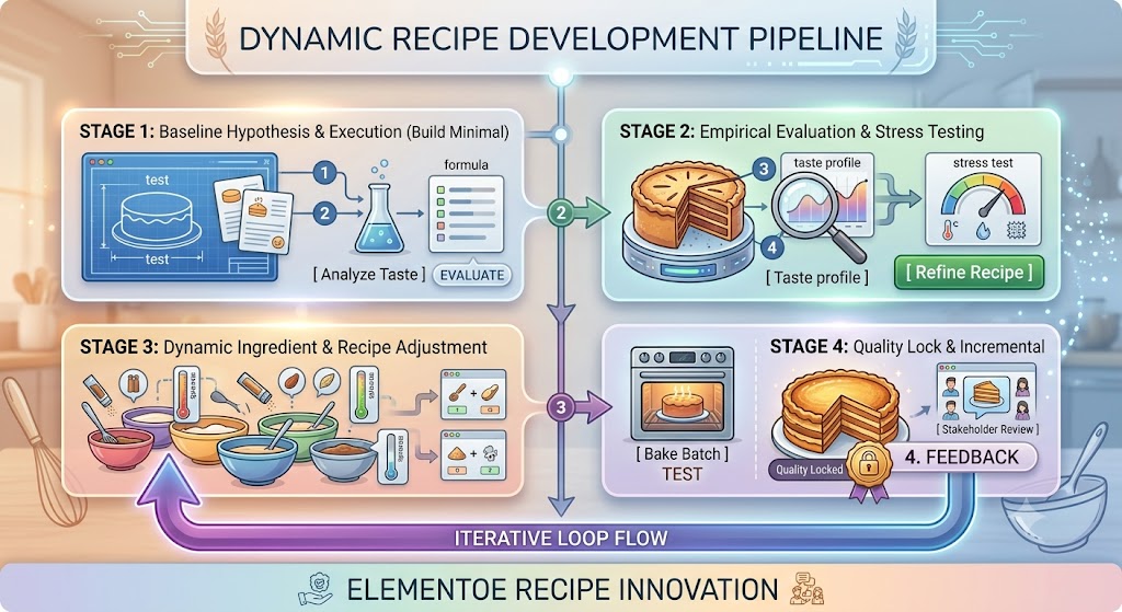 Dynamic Recipe Development Pipeline