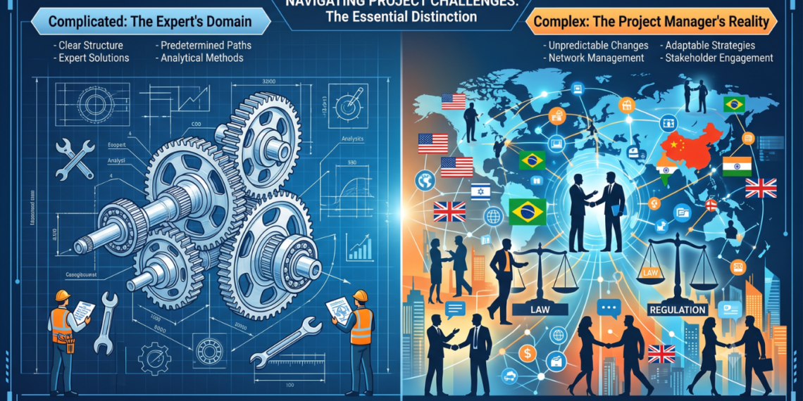 Navigating Project Challenges The Essential Distinction