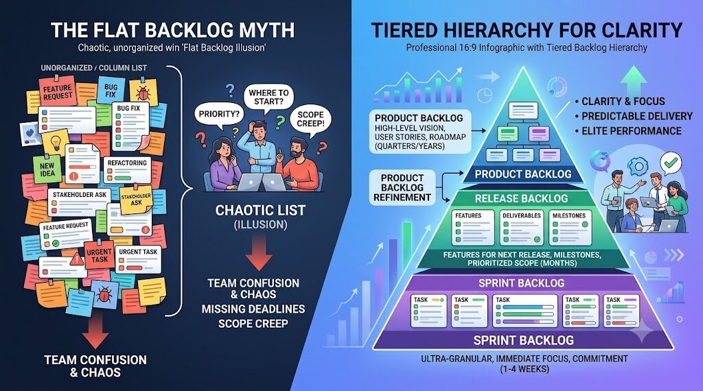 The Flat Backlog Myth