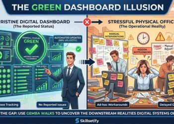 The Green Dash Board Ilussion