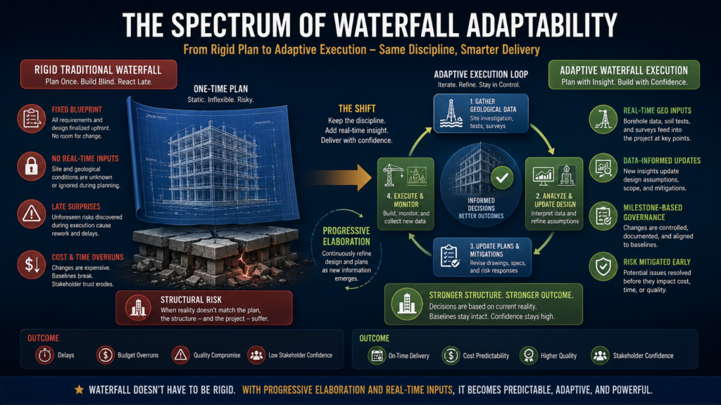 The Spectrum Of Waterfall Adaptability