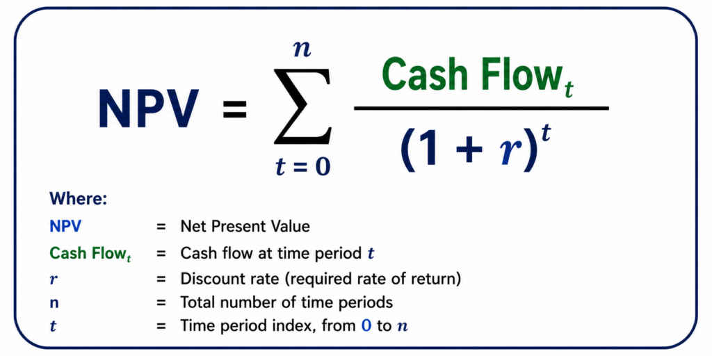 4. Net Present Value (NPV)
