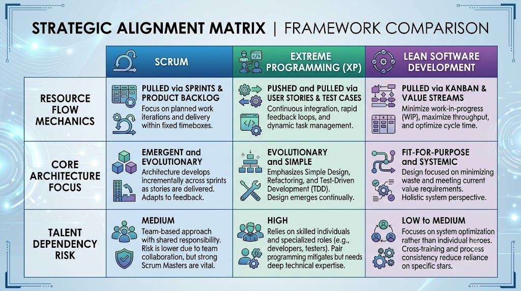 The Strategic Alignment Matrix: Framework Architecture vs. Corporate Pools