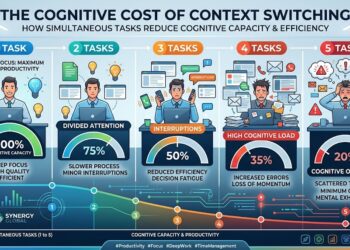 Cognitive cost of context switching