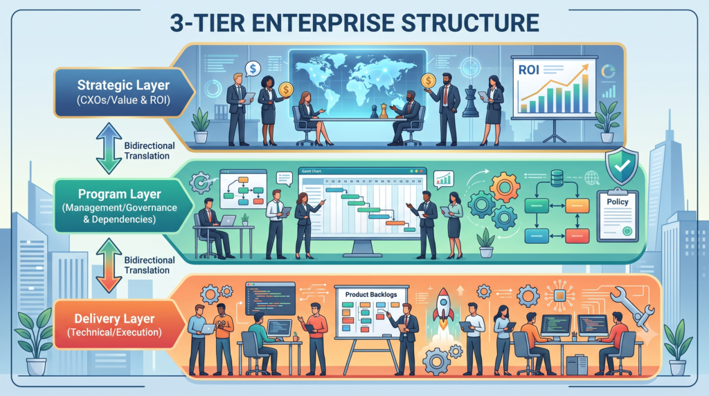 3- Tier Enterprise Structure