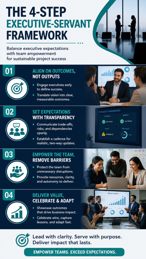 4- Step Executive - Servant Framework