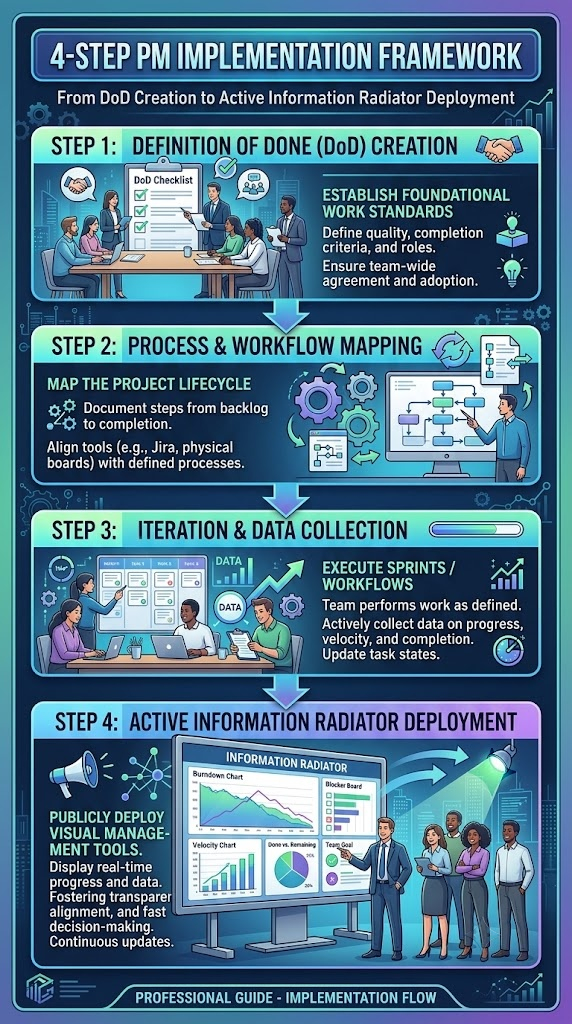 4-step PM implementation framework