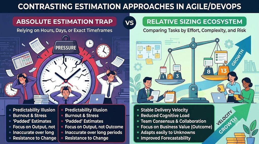 Absolute Estimation Trap vs Relative Sizing Ecosystem