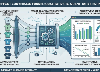 Agile effort conversion funnel