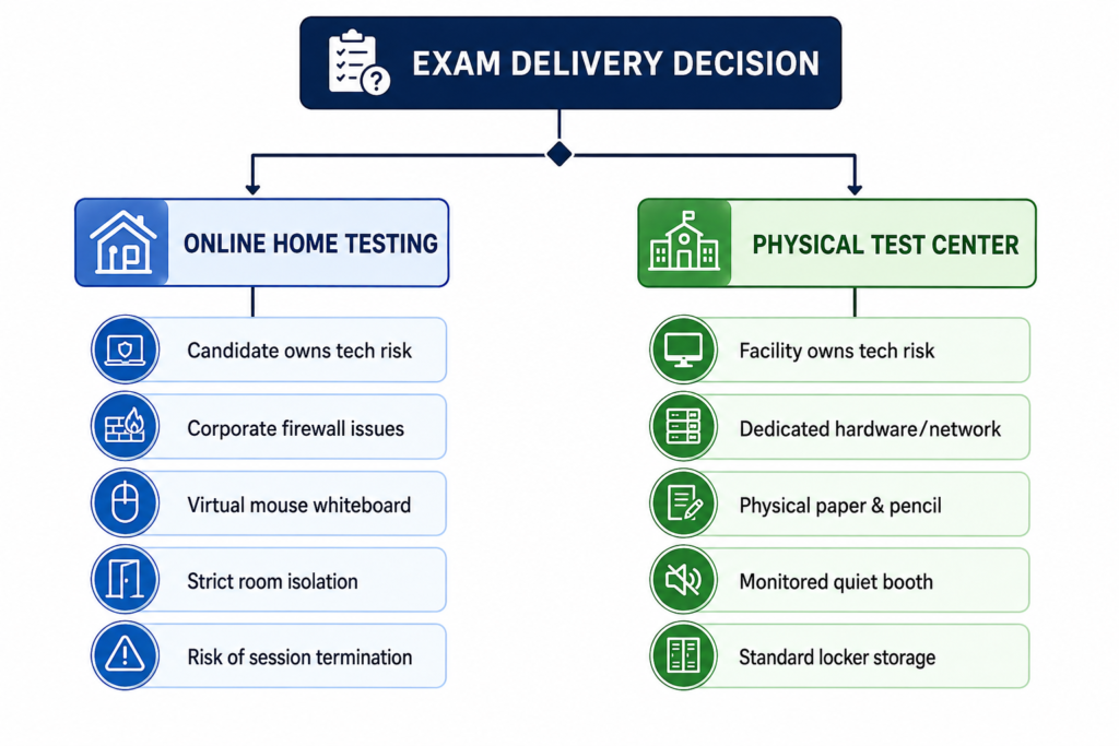 Exam Delivery Decision