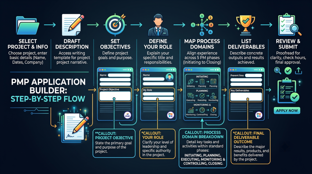 PMP Application Builder Step By Step