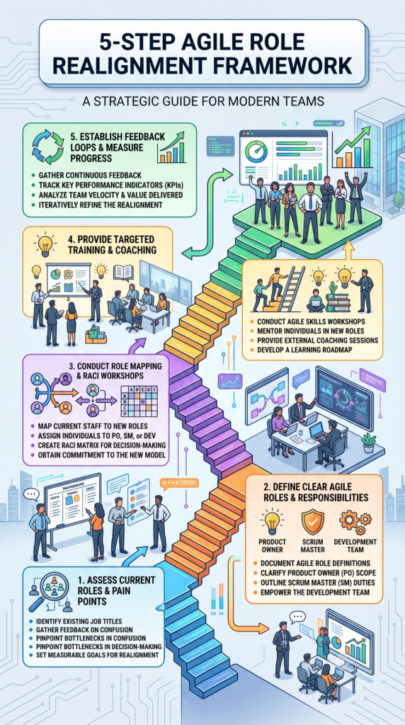 5 - Step Agile Role Realignment Framework