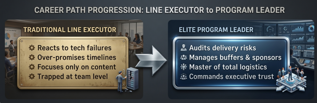Line Executor to Program Leader