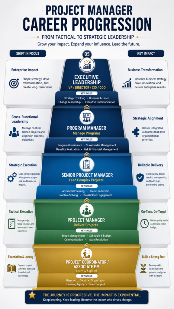 Project Manager Career Progression