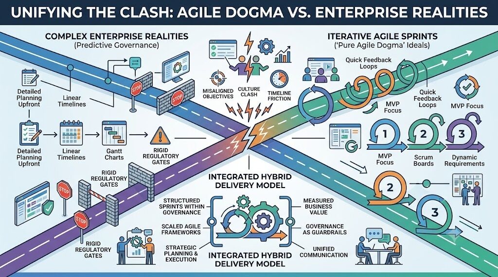 Pure Agile Dogma Vs Complex Enterprise Realities