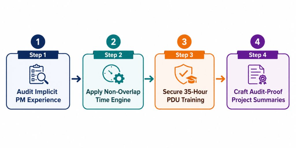 The 4-Step Direct PMP Application Framework