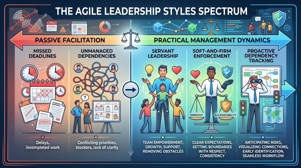 The Ajile Leadership Styles Spectrum