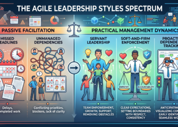 The Ajile Leadership Styles Spectrum