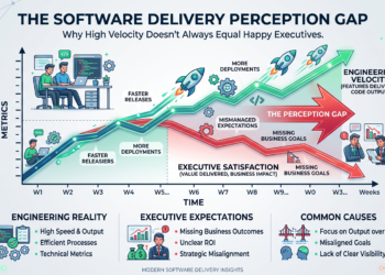 The Softwarae Delivery Perceotuib Gap