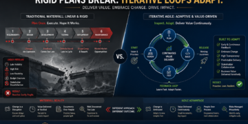 The Agile Mirage: Why Your Enterprise Implementation Is Failing (And How Mindset Fixes It)