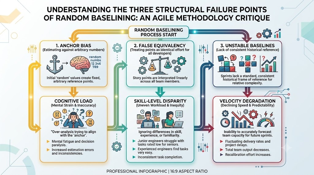 the three structural failure points of random baselining