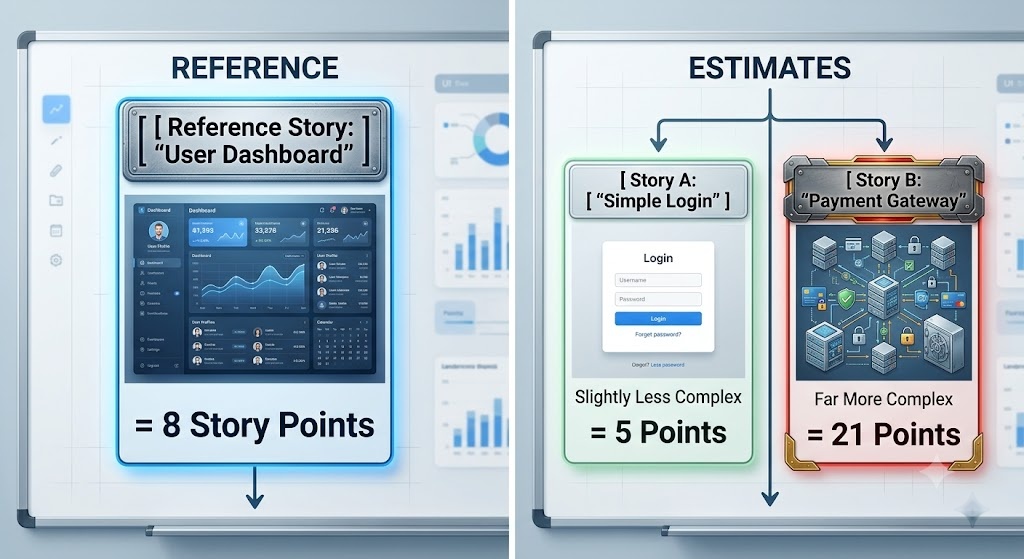 The Anchoring Role of the Reference Baseline