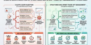 Chaotic Scope Injection vs. Structured Mid-Sprint Trade-off Management