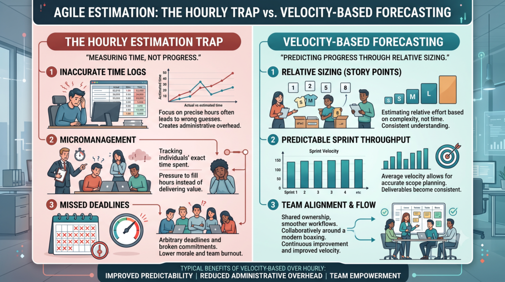 'The Hourly Estimation Trap' vs. Velocity - Based Forecasting
