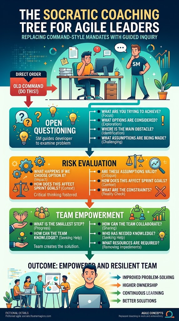 The Socratic Coaching Tree for Agile Leaders