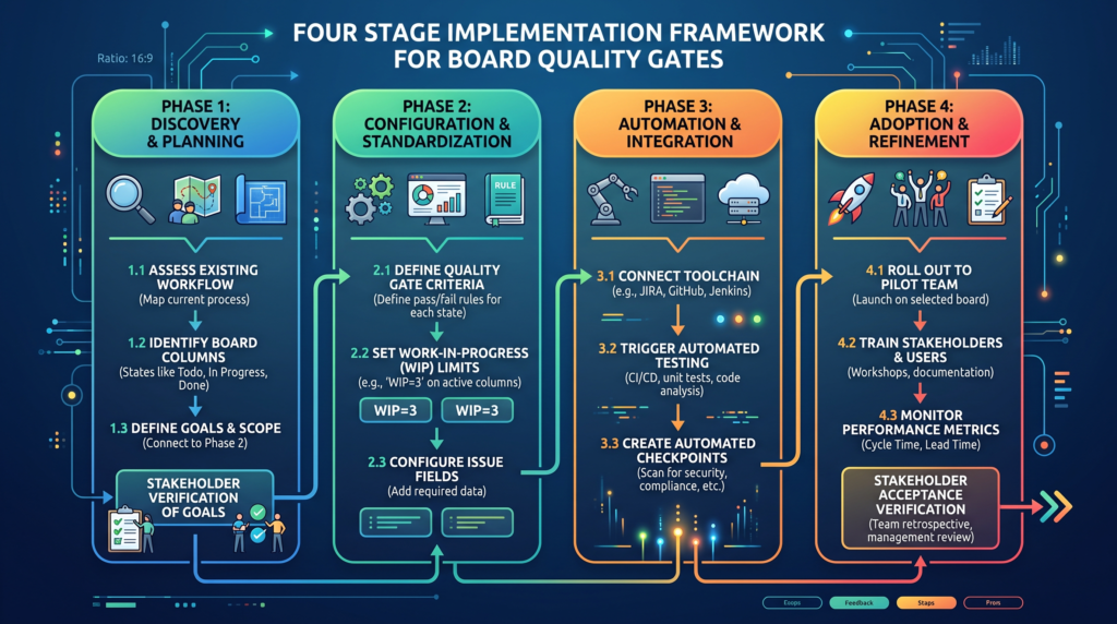 The four stage implementation framework