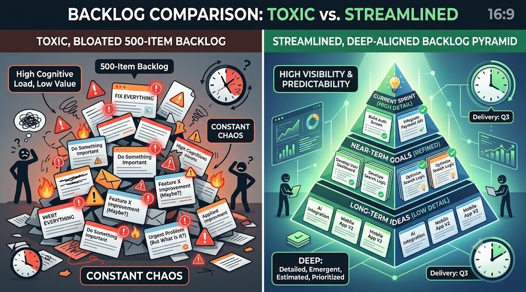 Toxic Vs Streamlined
